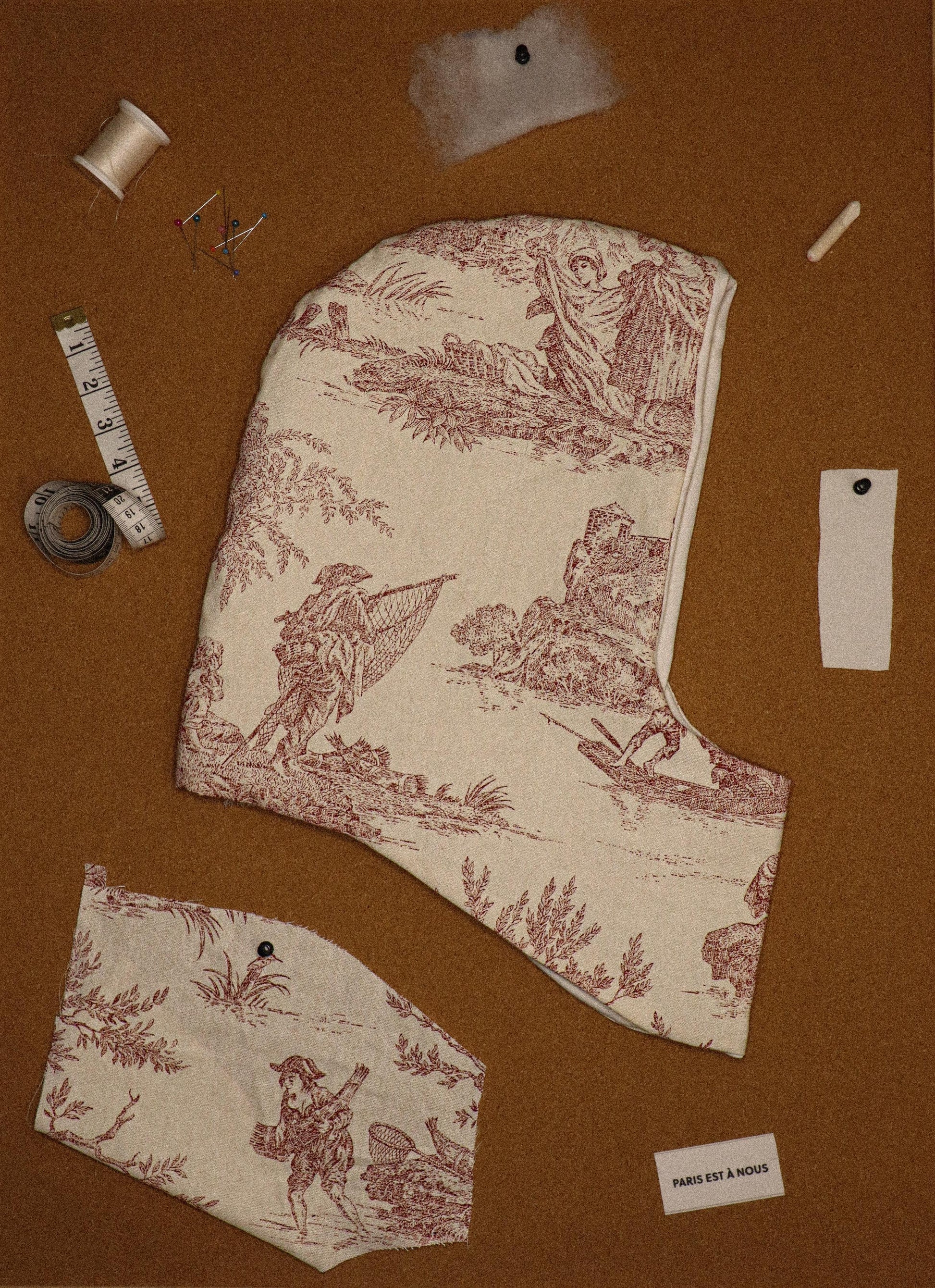 "LA BALACLAVA" TOILE DE JOUY